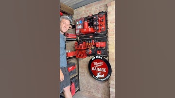 Milwaukee Packout Wall!!