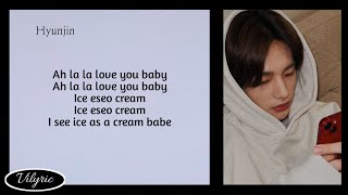 Hyunjin ( Stray Kids ) – Ice.Cream ( Easy Lyric )