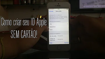 Como concluir ID Apple CEP?