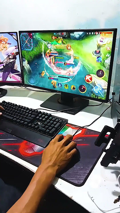 Ling Freestyle with mouse and keyboard🤯 PC Handcam Mobile Legends🤩