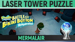 SpongeBob: Battle for Bikini Bottom Rehydrated – Laser Tower Puzzle Solution – Mermalair screenshot 5