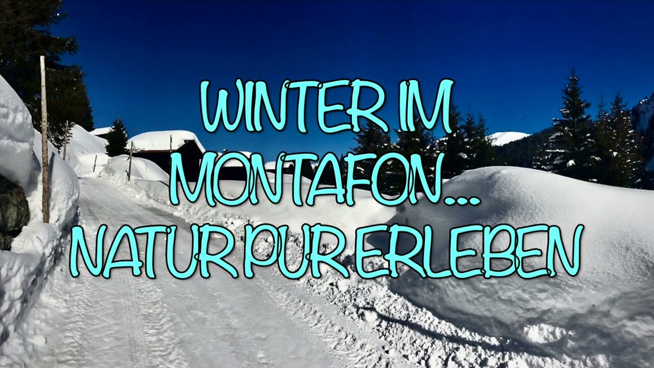 Winter in Gargellen - Montafon in Österreich / Winter in the Alps, Montafon in Austria #gargellen