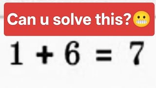 Check Ur IQ Level Can u solve riddle n math puzzle 🤔Let's try👍