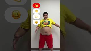 Tiktok100万再生120Kgデブのぐるぐるするリアクション