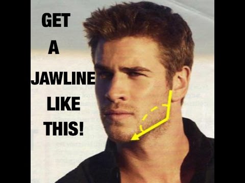 How to get a STRONGER MORE DEFINED JAWLINE - YouTube