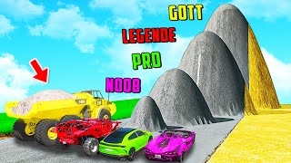 AUTOS vs RIESEN HÜGEL in GTA 5!