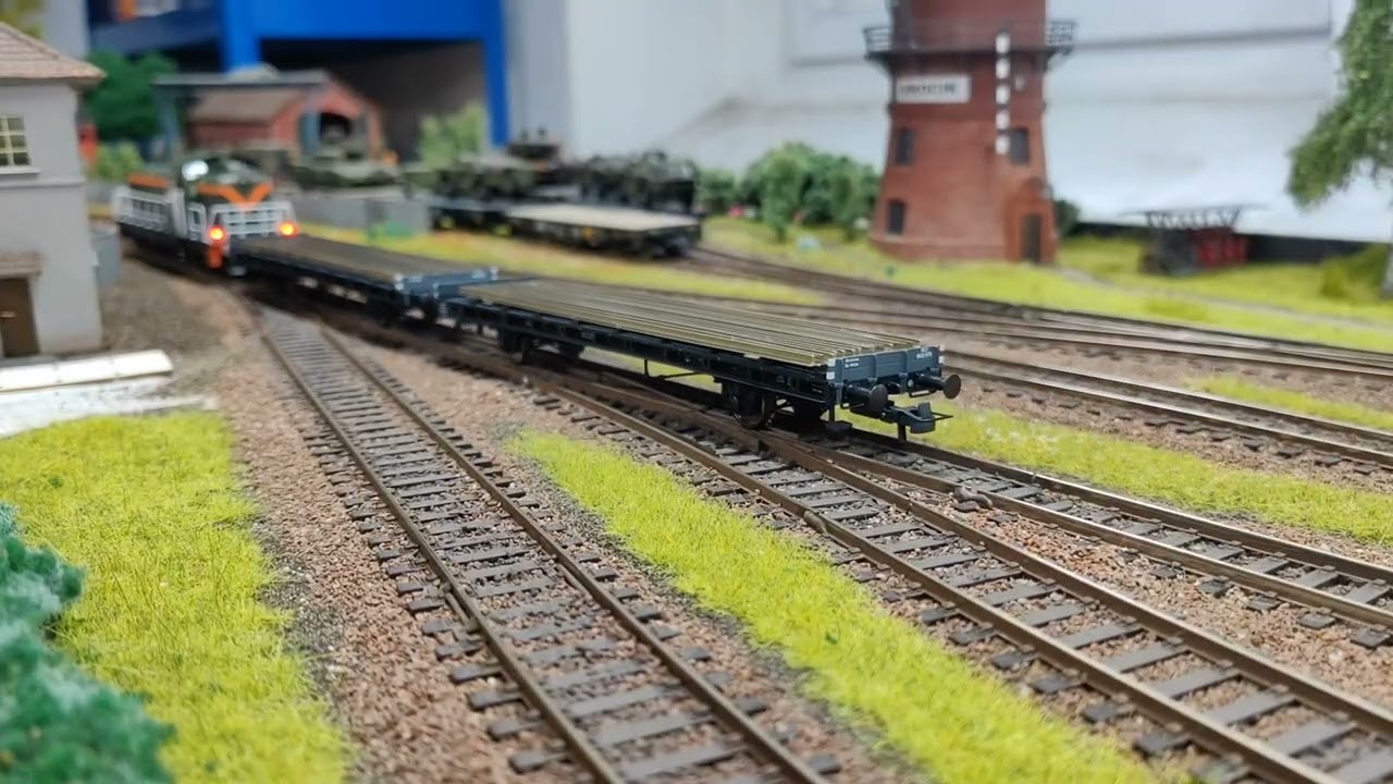 Prezentacja wagonu platformy ROCO 6600060