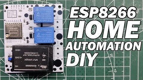 ESP8266 Home Automation Board with ESP07S Module