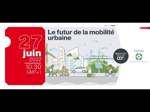 Institut groupe CDG et la DGCT organisent un webinaire autour du futur de la mobilité urbaine