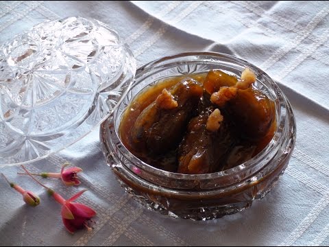 Баклажановое варенье с орехами Гурман .Eggplant Jam Nuts Gourmet.