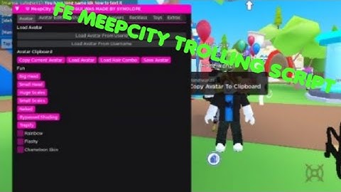 FE MeepCity Trolling Script 🤣