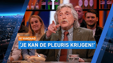 Johan Derksen ontploft en is woest op Wilfred Genee na vragen over De Mol-hypocrisie