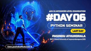 PYTHON SEMINAR - DAY 06 | LIVE 🔴