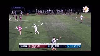 Elijah Beland 12 Saves 2024 GNAC Men’s Lacrosse Semifinal Dean College Rivier University