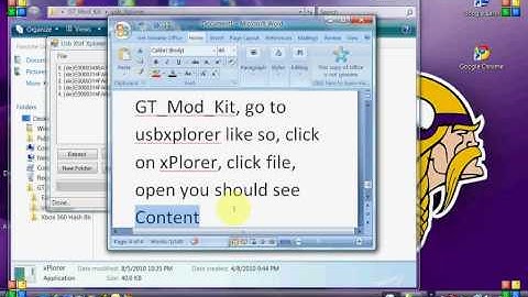 How to mod your gamertag using usb