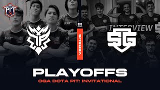 Thunder Predator Vs Sg Esports Game 2 bo3  Oga Dota Pit Invitational