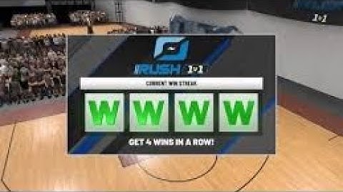 I played the 1v1 Rush event on NBA 2k20!