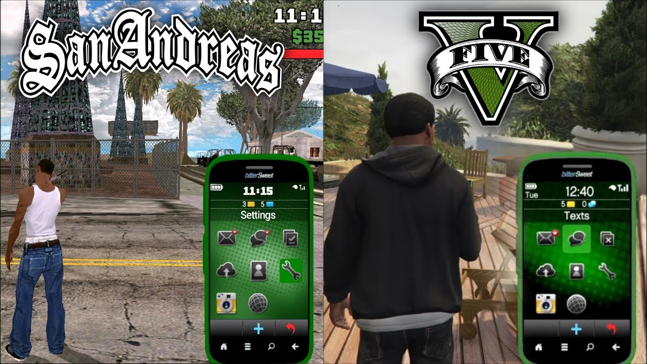 Download New filter (Android) for GTA San Andreas (iOS, Android)