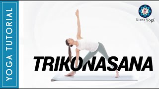 #YogaTutorial 3 : The Benefits of Trikonasana (Triangle Pose)