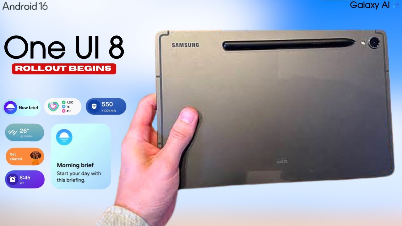 Samsung Galaxy Tab S9 One UI 8 Update - OFFICIAL ROADMAP & RELEASE DATE ...