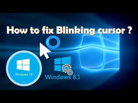 Cursor loading blinking circle fix (Windows 10/Windows 8) for all PCs and Laptops