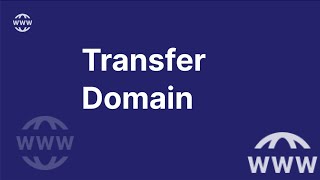 how to transfer domain