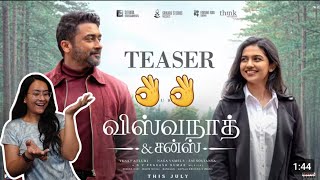 Vishwanath and Sons TEASER Reaction | Suriya | Sadhana Reaction