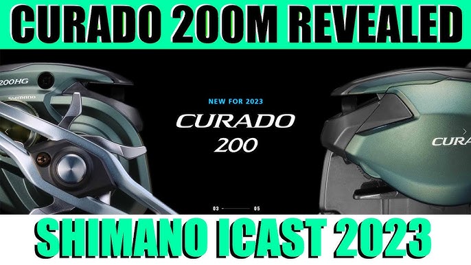 ICAST 2023 - FIRST LOOK! Shimano Curado 200 M With JP DeRose! 