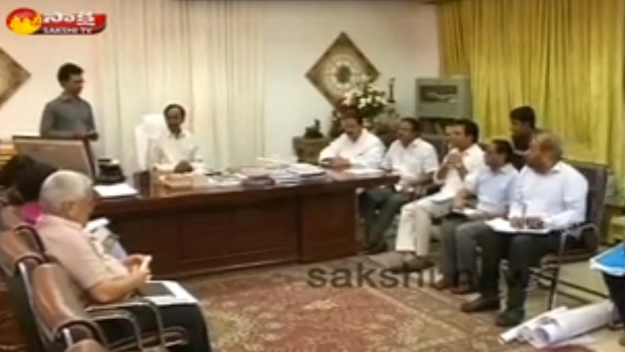 CM KCR Reviews Yadadri temple works