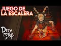 EL JUEGO DE LA ESCALERA y otros juegos TERRORÍFICOS | Draw My Life en Español