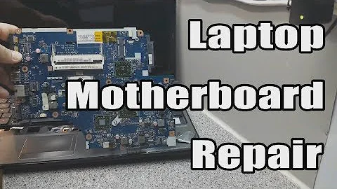 Laptop Motherboard Repair--Black Screen--Acer Aspire 5552G--Packard Bell TK81