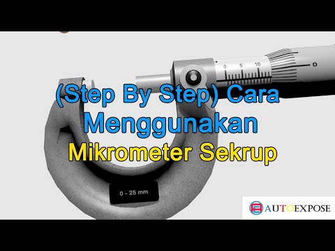 Video: Bagaimana cara mengukur diameter dengan mikrometer?