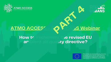 Webinar ATMO-ACCESS & RI-URBANS / UFP and PNSD / Part 4: PNSD guidance and monitoring