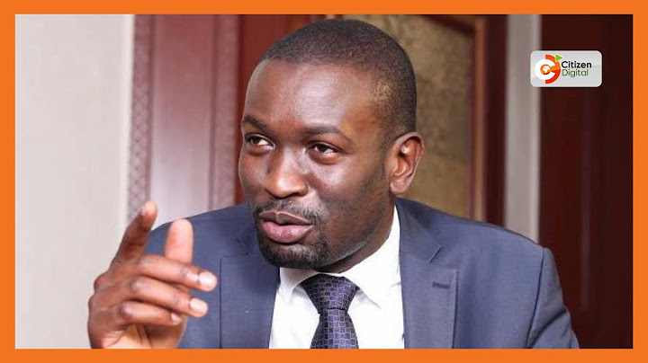 Senator Edwin Sifuna: I don’t recognise this monster called broad-based government