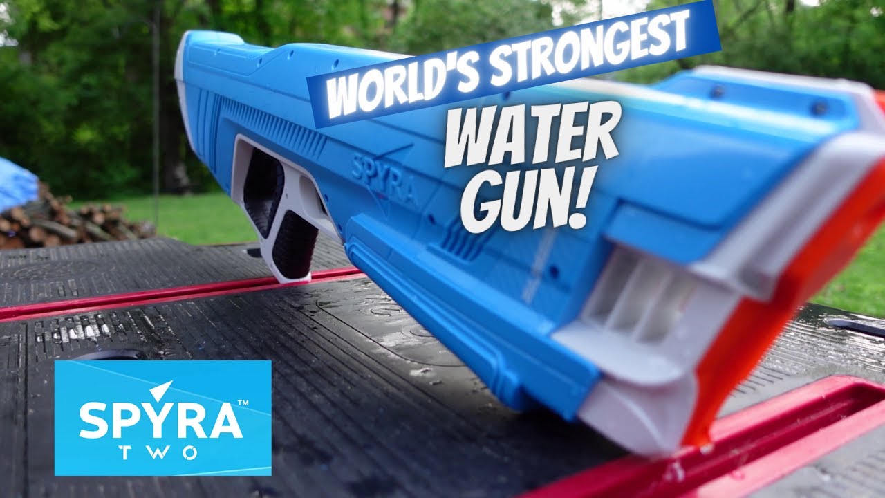 Spyra Two Duel - Electronic Water Gun - World's Strongest Water Gun - SHIPS  NOW