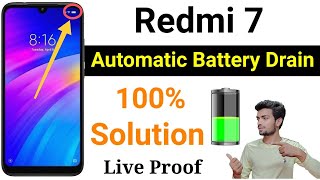 Redmi 7 battery drain problem | How to solve battery drain problem in redmi 7 mobile