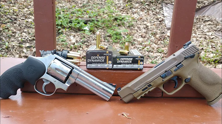 .357 Magnum VS .40 S&W - Fiocchi Defense Dynamics