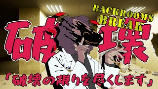 【Backrooms Break】この部屋...何か変？破壊だッッッ！！【初見プレイ】
