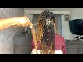 DISTRESSED SOFT LOCS TUTORIAL Very Easy | Gypsy Locs Crochet | Ft FORCUTEU