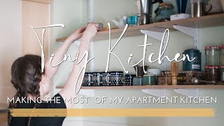 TINY KITCHEN Tour | 4m2 | Learning to Love a Small WINDOWLESS KITCHEN | Making Vegan Madeleines