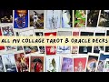 ALL My Collage Tarot And Oracle Decks ✂️ Epic Tarot Collection of a Deck Goblin💥