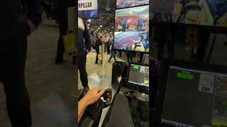 Driving A Cat Bulldozer Remotely 500 Miles Away