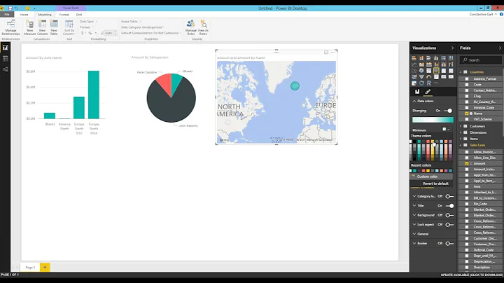 Creating A Sales Report in Power BI with Dynamics NAV Data