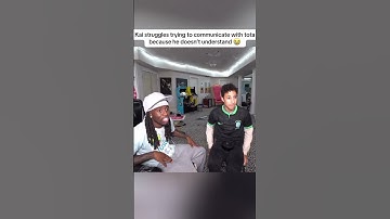 Kai truggles communicating with tota😭 #kaicenat #tota #stream #funny