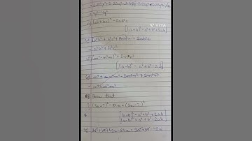 Maths Class-8th Ch-9 (Algebraic expression and identity) Ex-9•5  (NCERT)