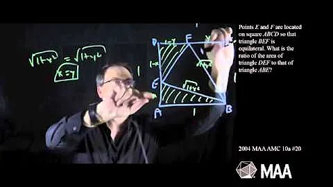 Equilateral Triangle in a Square