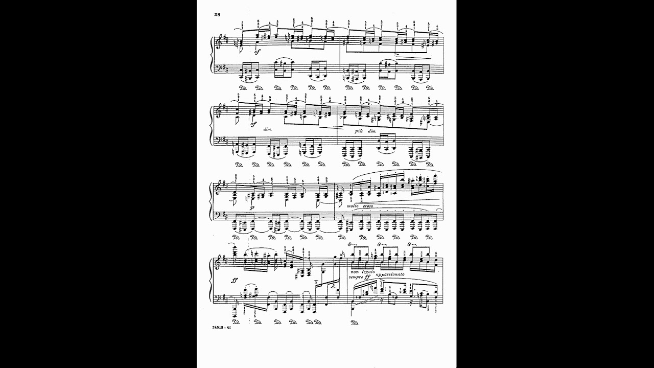 Леопольд Годовский: Пассакалья для фортепиано