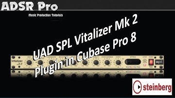 UAD SPL Vitalizer Mk2 testing it in action in Steinberg Cubase Pro 8 Universal Audio