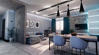Interior design. Blender 2.81 (EEVEE Render)