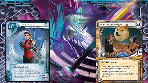 Android Netrunner: Switchblade Leela vs. Astrotrain